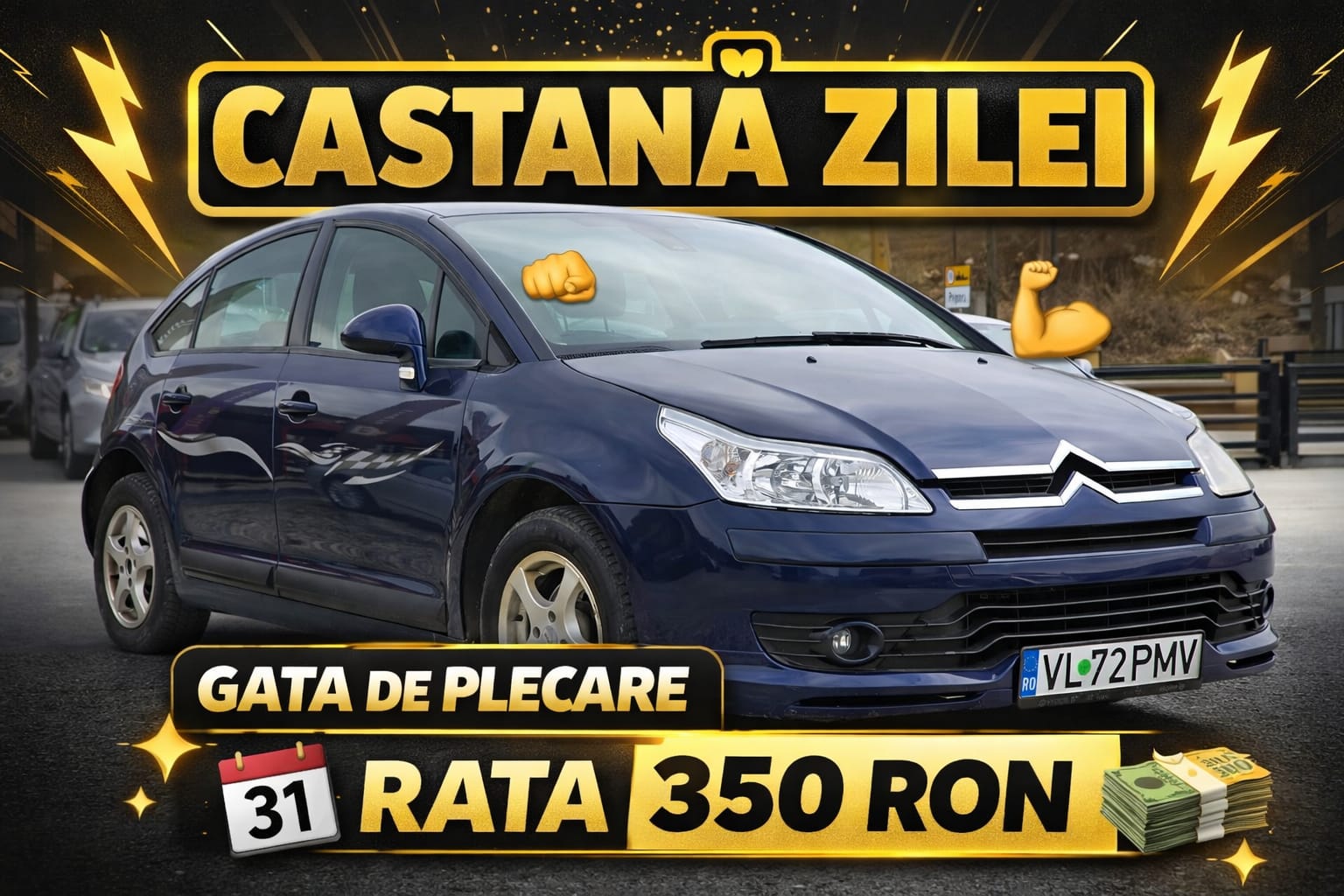 CITROEN C4 -CASTANA ZILEI