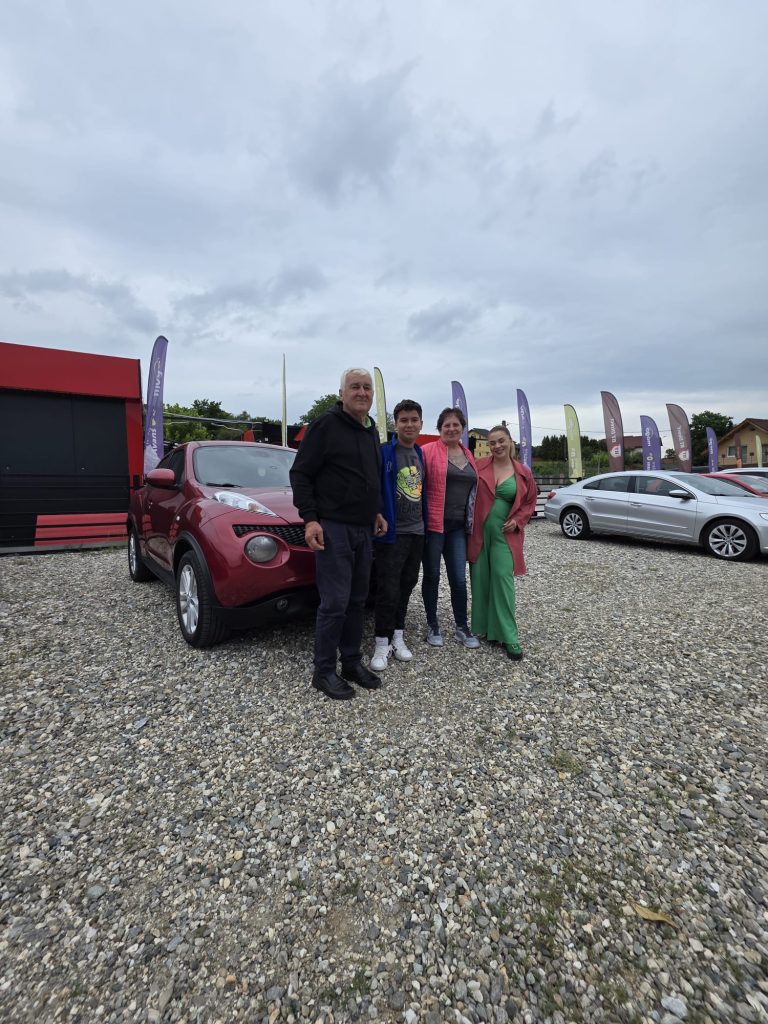 Client ROC Automobile Vâlcea care a primit mașina prin finanțare auto în rate