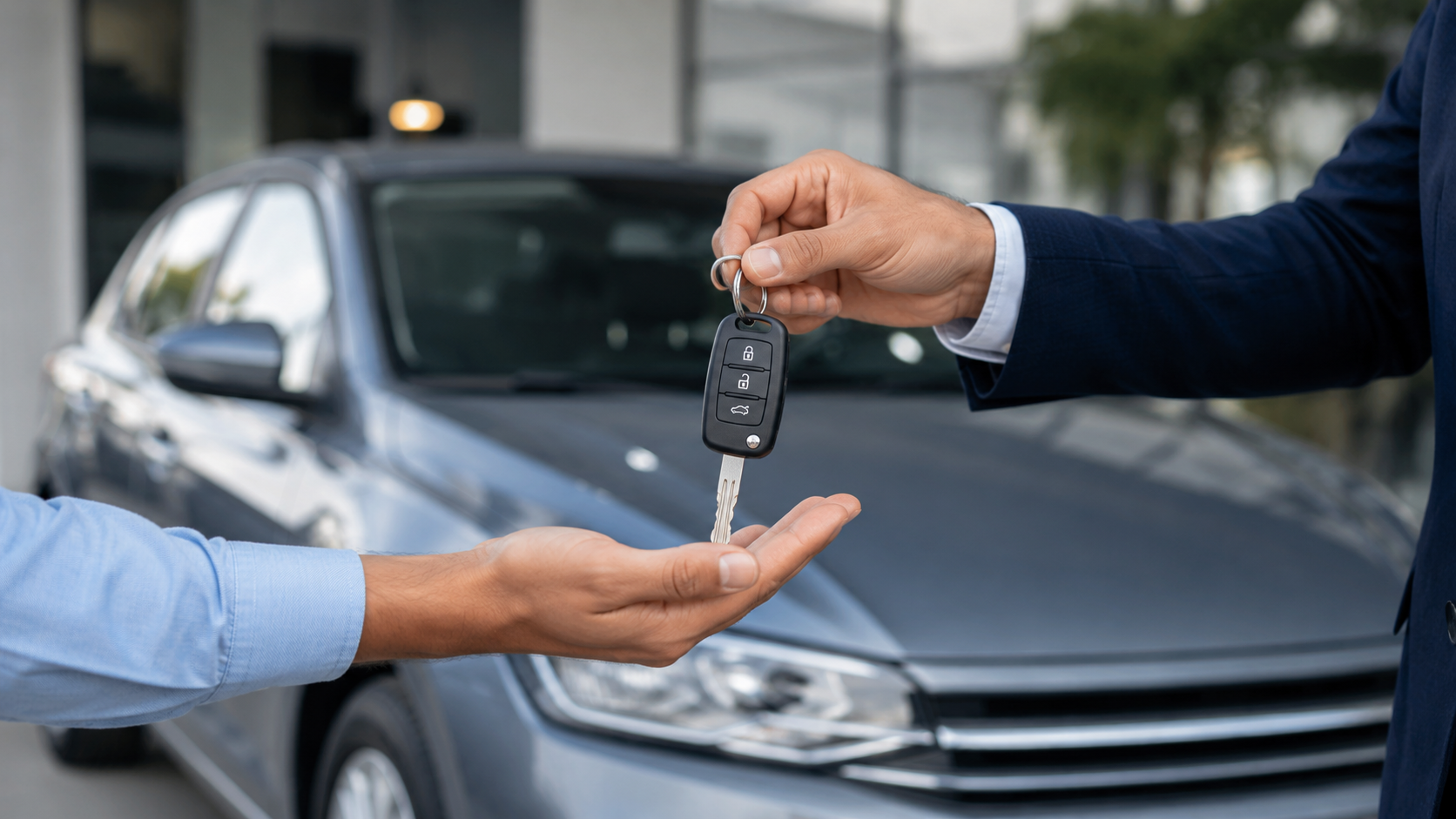 Client ROC Auto Vâlcea care a ales o mașină în rate